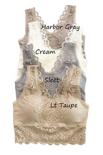 Newest Love Padded Lace Bralette
