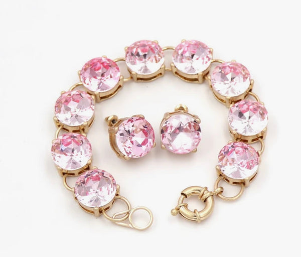 Glass Stud Earrings