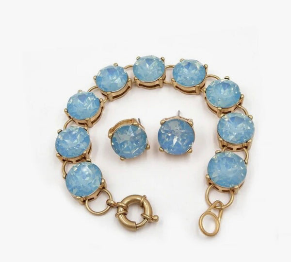 Glass Stud Earrings
