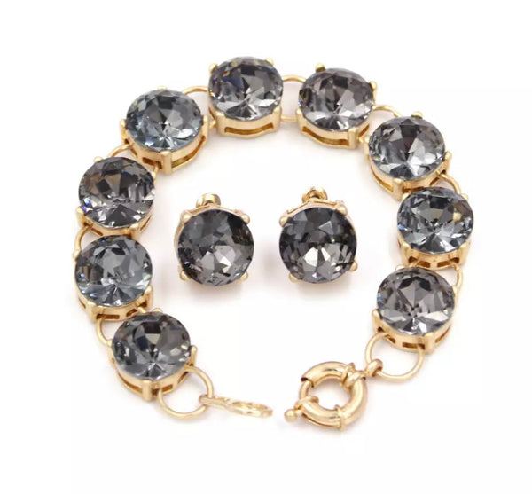 Glass Stud Earrings