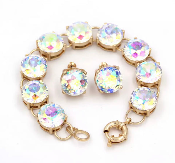 Glass Stud Earrings