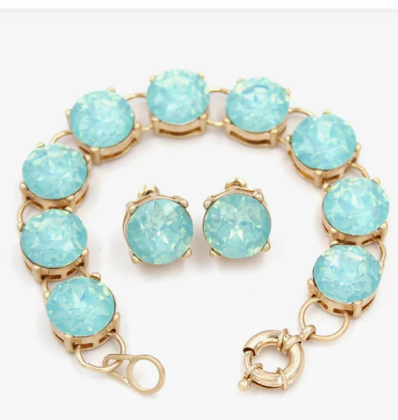 Glass Stud Earrings