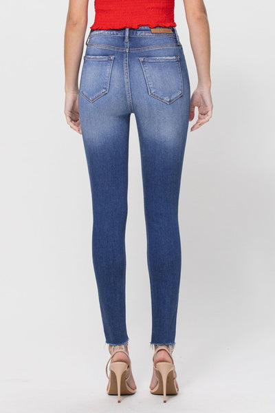Cello High Rise Ankle Skinny Denim Jeans