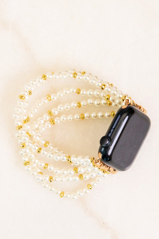 Pearl Apple Watch Band Bracelet