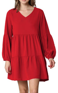 If I Do Long Sleeve Tunic Dress