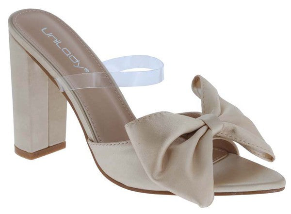 The Christal Bow Heels