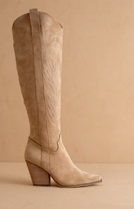 The Bronco Embroidered CowgirlBoots