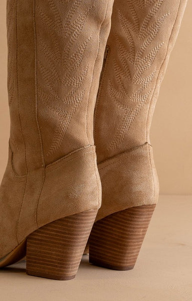 The Bronco Embroidered CowgirlBoots