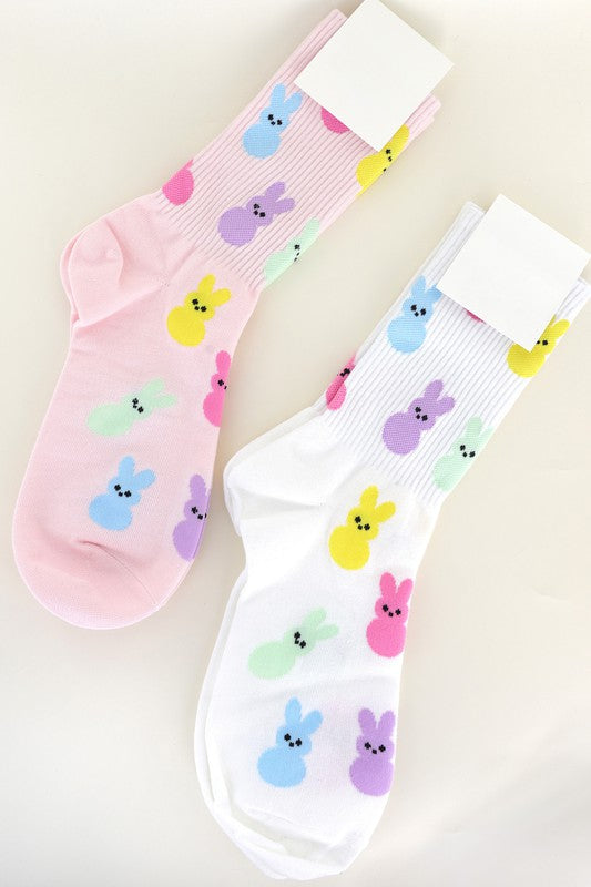 Easter Bunny Socks