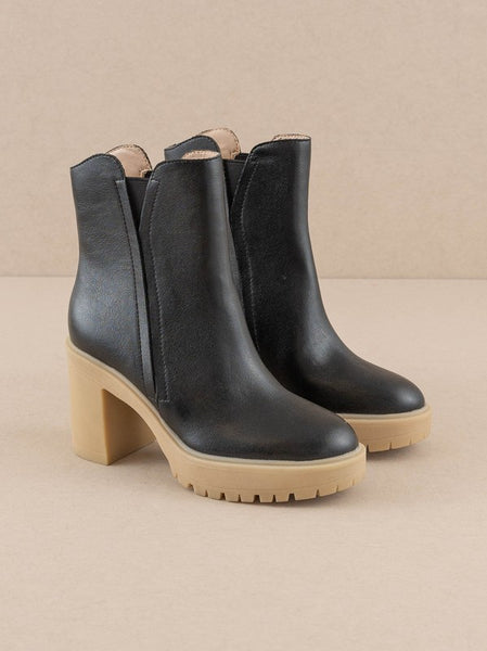 The Abby Chelsea Bootie-Black