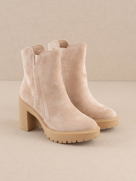 The Abby Chelsea Bootie-Cream