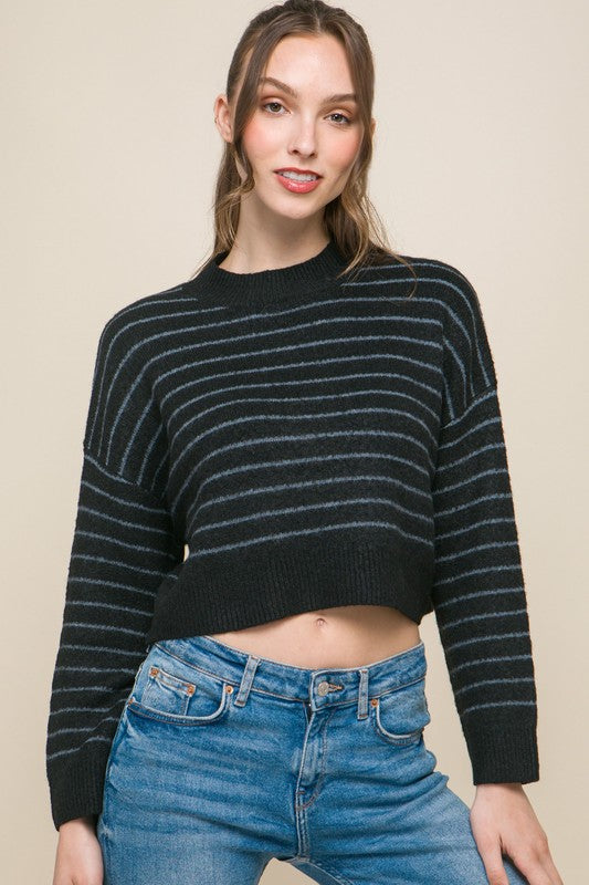 Clean Slate Cropped Sweater