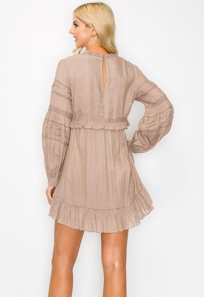 We Belong Ruffle Romper Dress