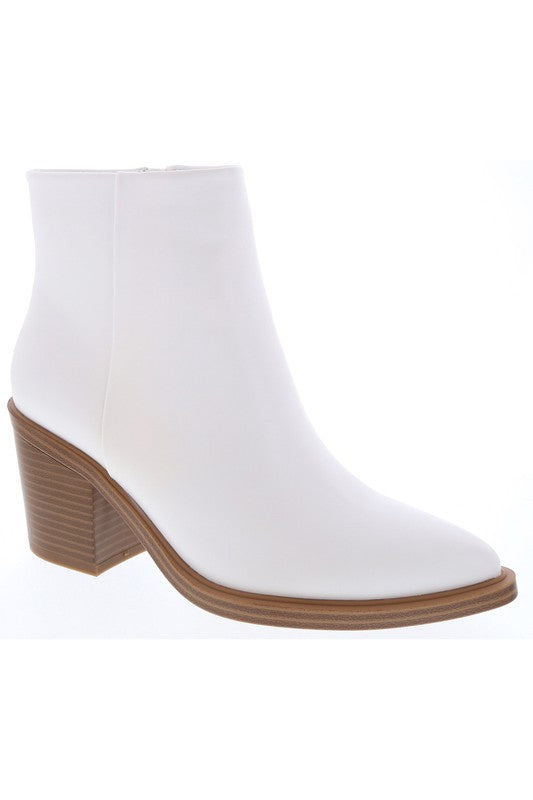 Step Into Love White Bootie