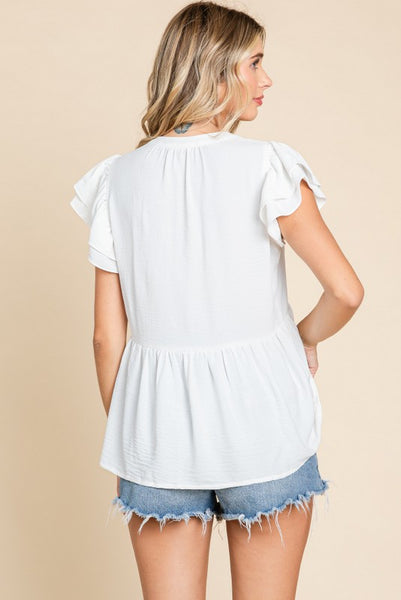 Stay Connected Peplum Top