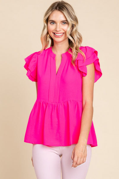 Stay Connected Peplum Top