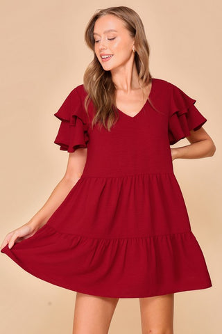 Chances Are Babydoll Dress