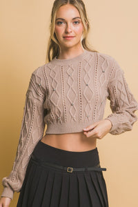 Cool Weather Crush Diamond Sweater