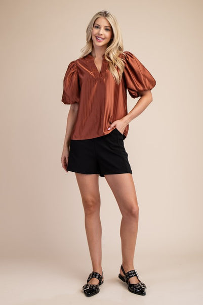 Upstate Chic Puff Sleeve Top