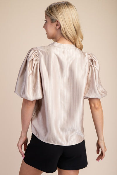 Upstate Chic Puff Sleeve Top