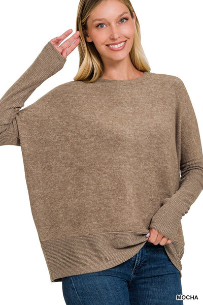 Comfort Calling Dolman Sleeve Sweater