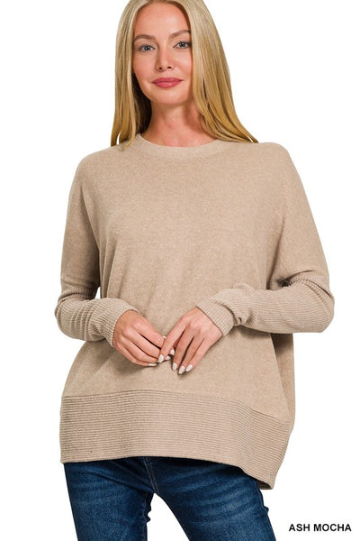 Comfort Calling Dolman Sleeve Sweater