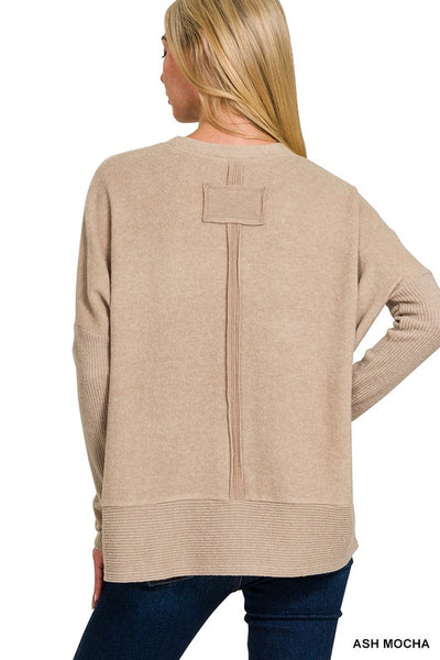 Comfort Calling Dolman Sleeve Sweater