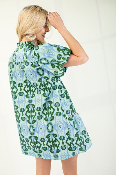 Garden Party Printed Dress