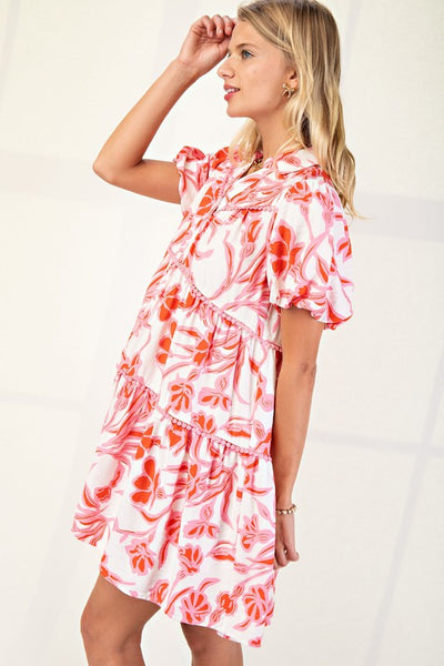 Beach Bliss Floral Dress