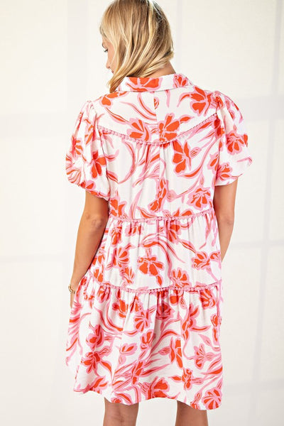 Beach Bliss Floral Dress