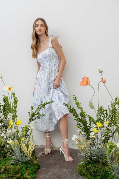 Blooming Joy Floral Midi Dress