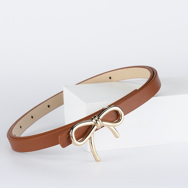 Bow-Shaped Buckle Belt