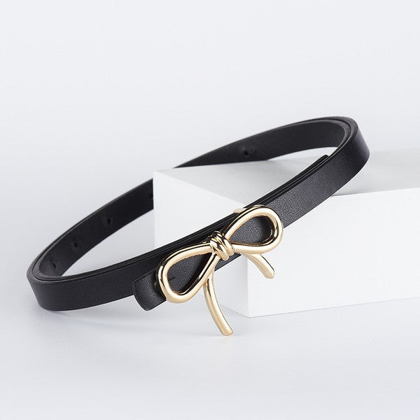 Bow-Shaped Buckle Belt
