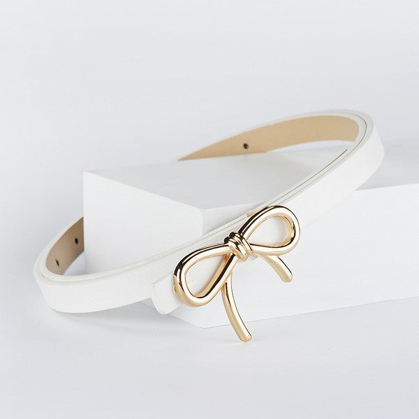 Bow-Shaped Buckle Belt