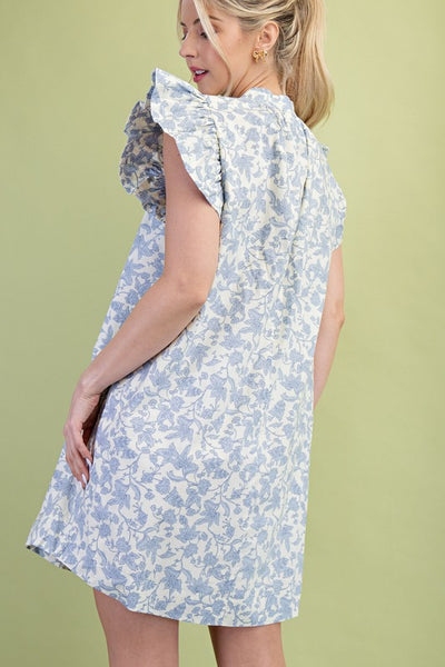 Cheers To This Vintage Floral Dress