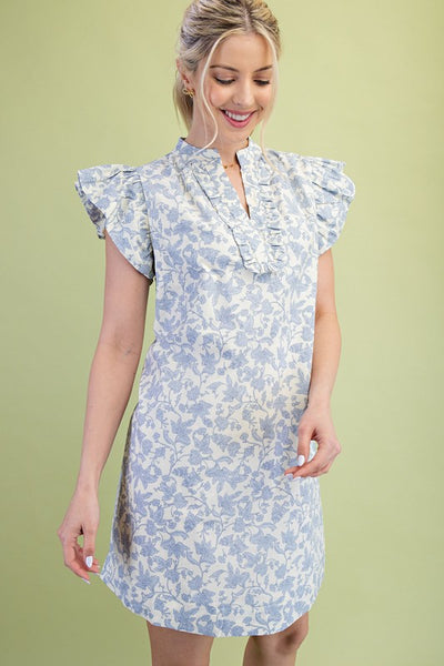 Cheers To This Vintage Floral Dress