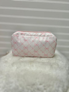 Sweet Bow Nylon Collection- Medium Cosmetic Bag