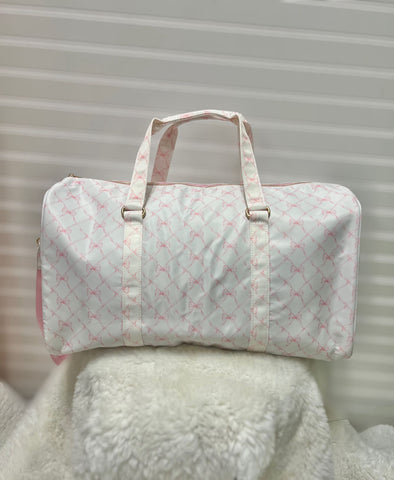Sweet Bow Nylon Collection- Duffle Bag