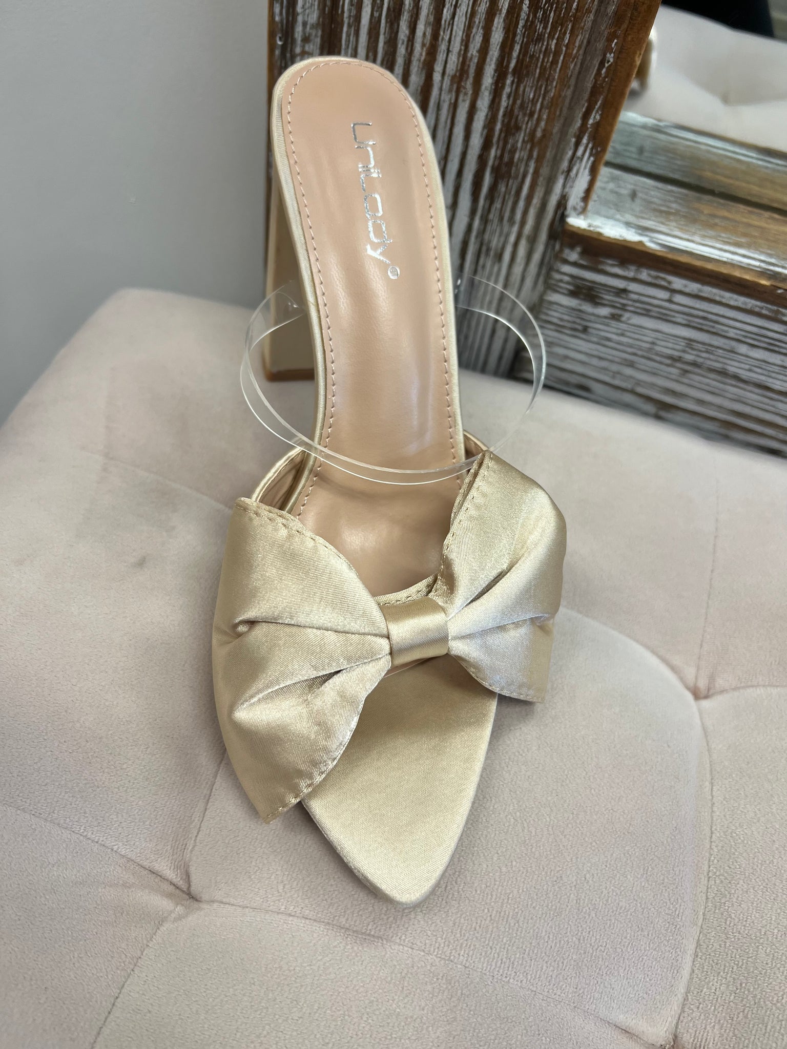 The Christal Bow Heels