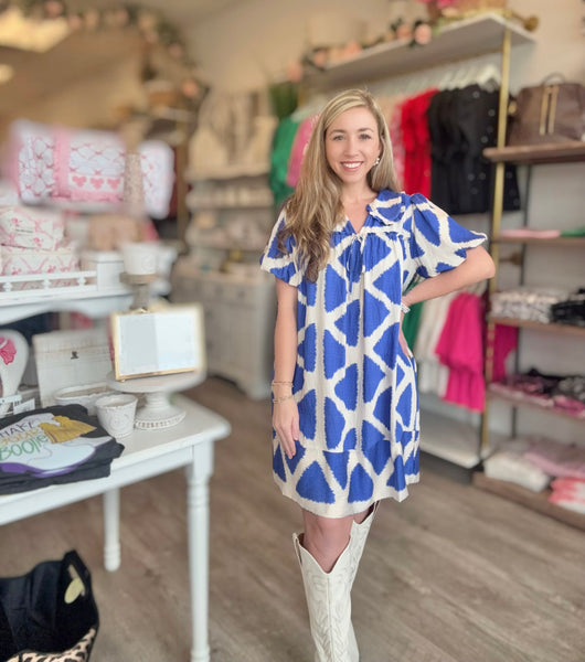 Beachy Babe Peter Pan Collar Dress