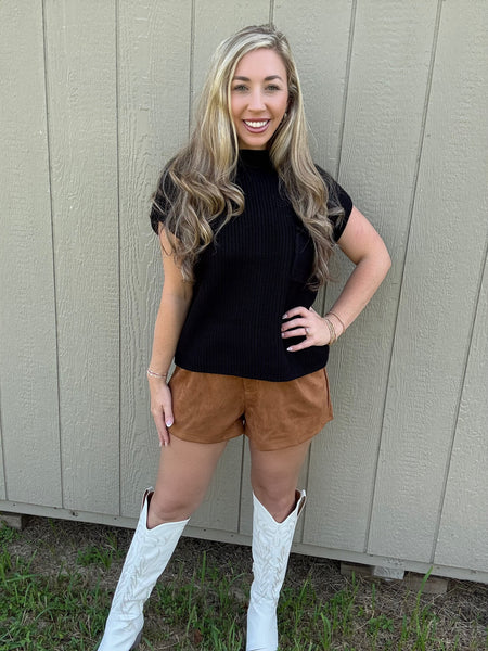 Cozy Cutie Mock Neck Sweater