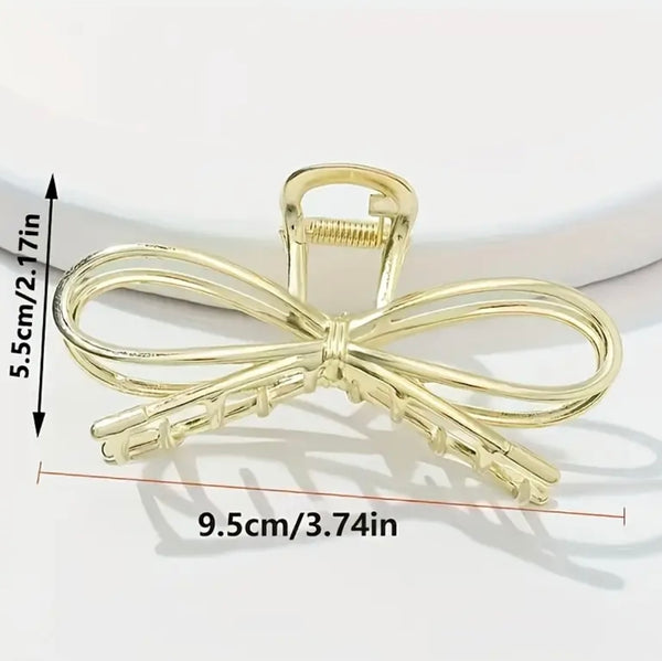 Bow Hair Claw Clip