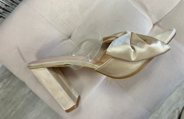 The Christal Bow Heels