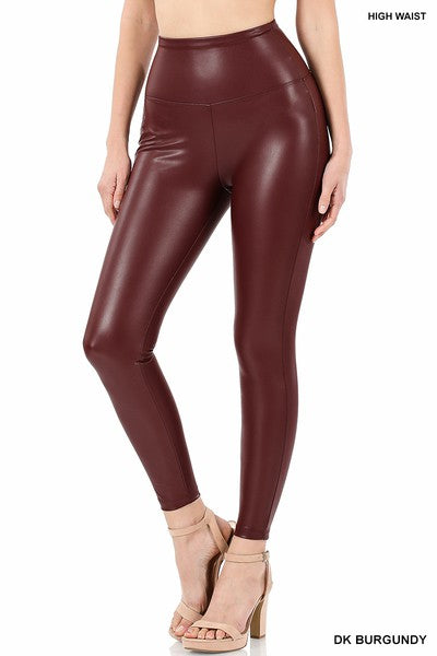 Better Than This Faux Leather Leggings