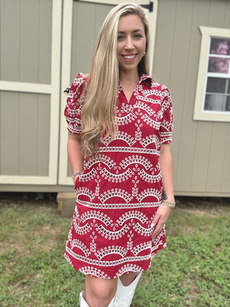 Higher Standards Geometric Dress
