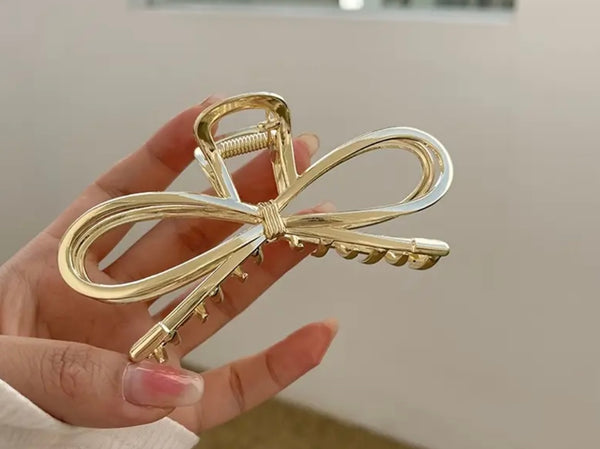 Bow Hair Claw Clip