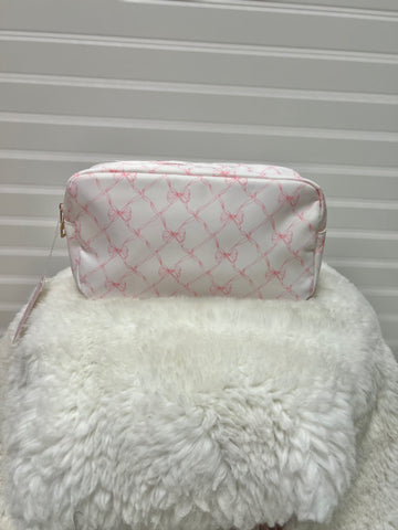 Sweet Bow Nylon Collection- Large Cosmetic Bag