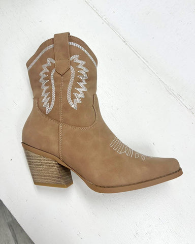 The Creek Western Ankle Booties