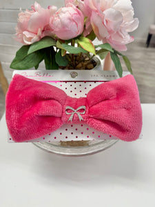 Rhinestone Bow Spa Headwrap