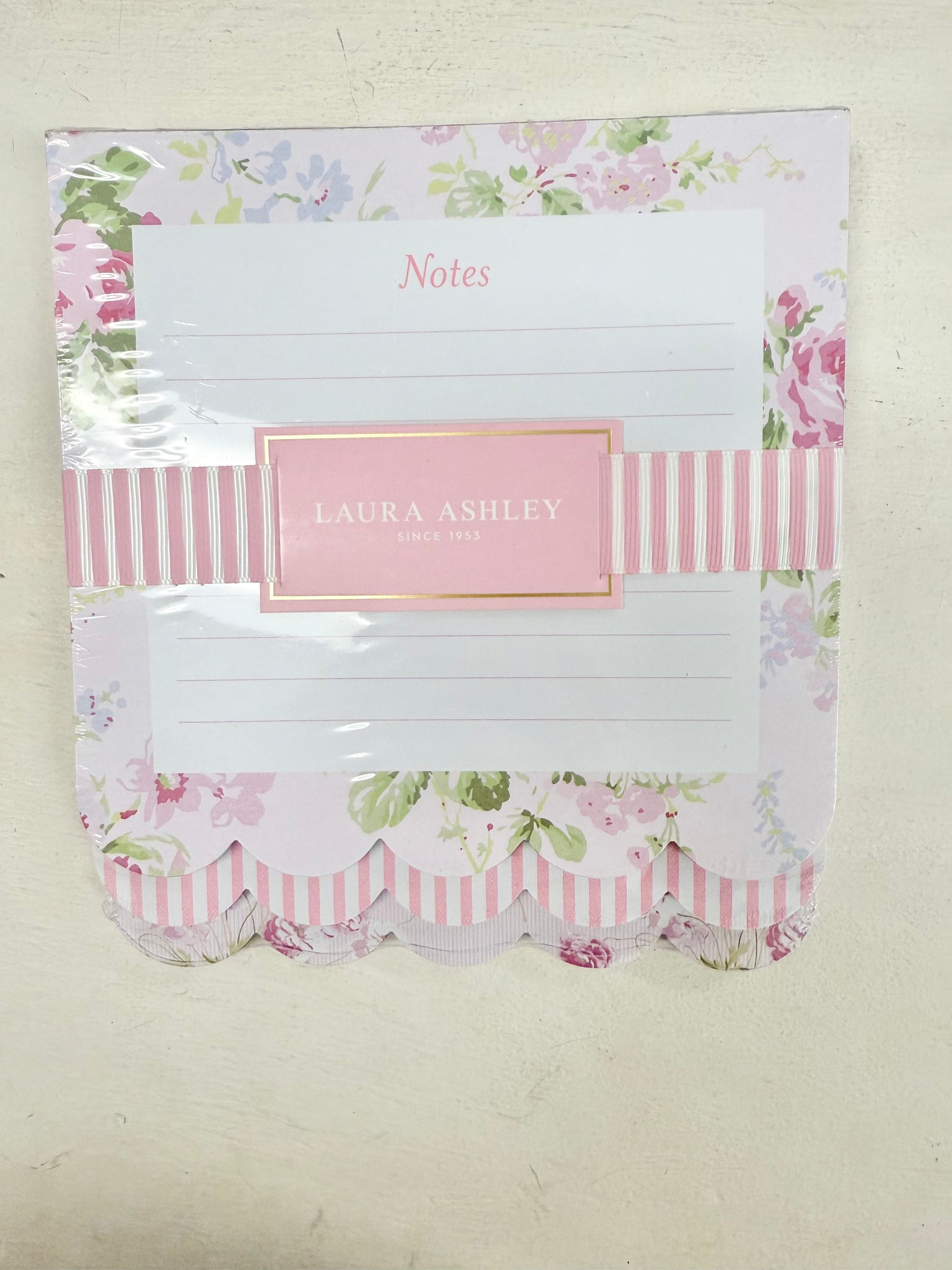 Set of 3 Pink Floral Notepad